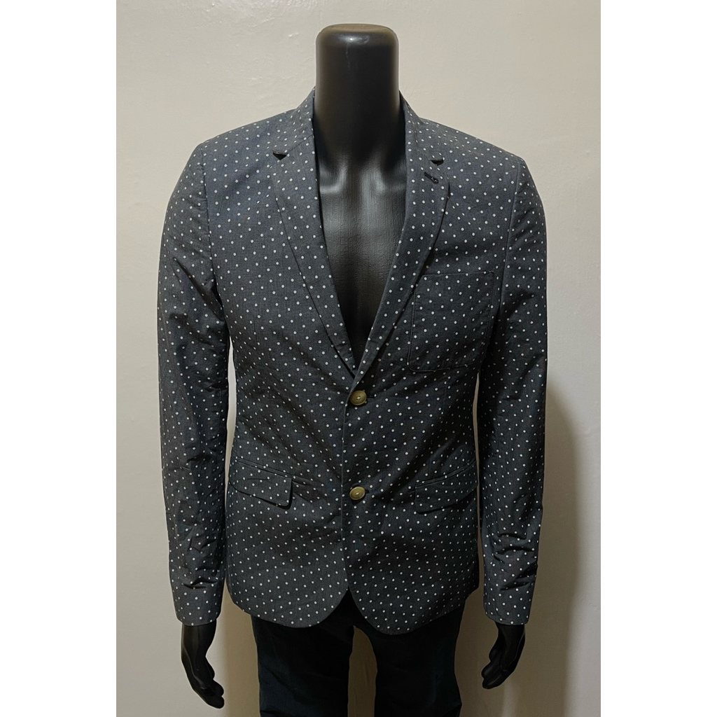 topman blazer abu motif  jas casual s