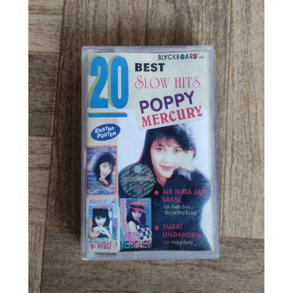 kaset pita 20 best slow hits POPPY MERCURY