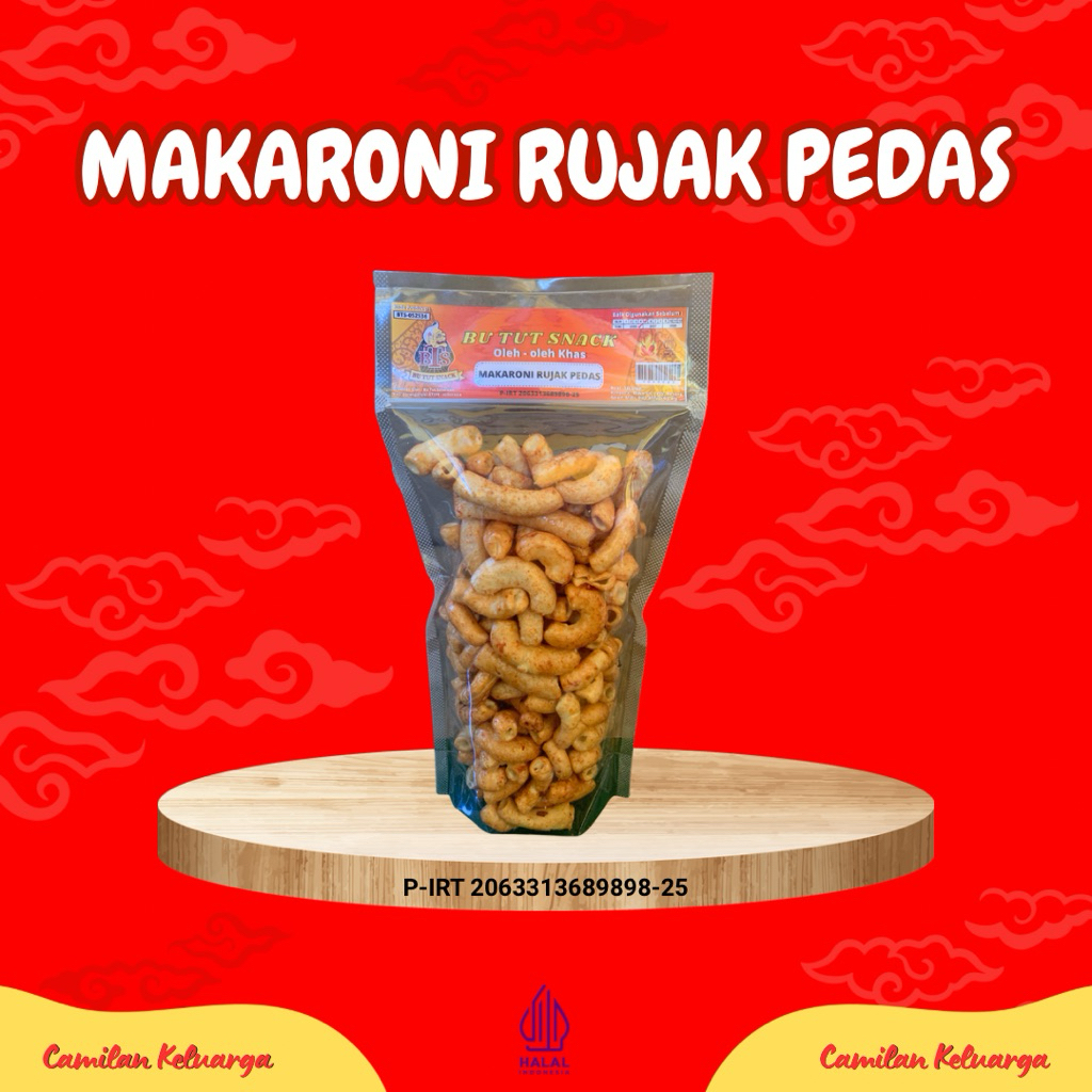 

[ PROMO ] MAKARONI RUJAK PEDAS 125 GRAM