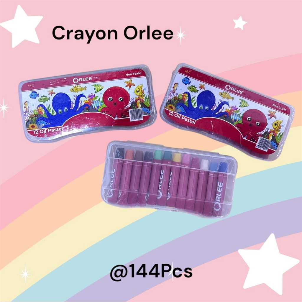 

Krayon Crayon oil pastel grosir 1 box 12 warna