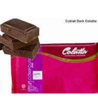 

Coklat Batang Compound Collata Dark / Colatta Dark Chocolate repack 250g