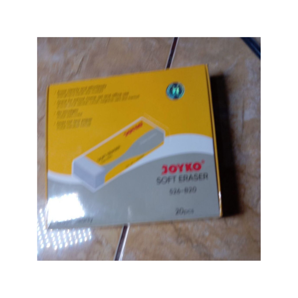 

penghapus pensil JOYKO SOFT ERASER S26-B20 20PCS