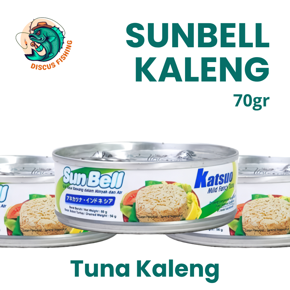 

Sunbell Katsuo Tuna Kaleng 70 gr. / Chunk In Oil