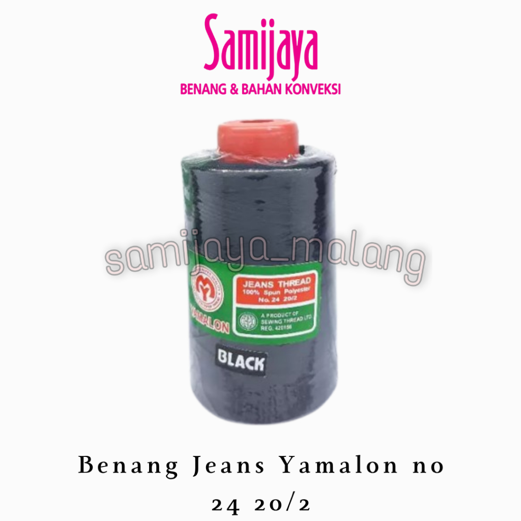 Benang Jahit Jeans Yamalon 20/2 [1 CONE]