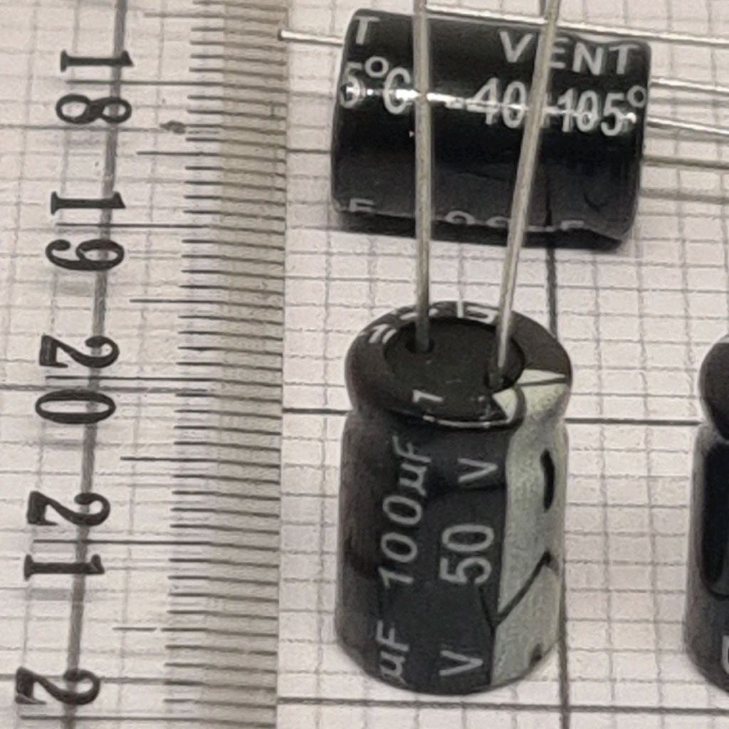 Elco 100uf 50v / Kapasitor Elco 100uf 50v / Elco 100 - 50V