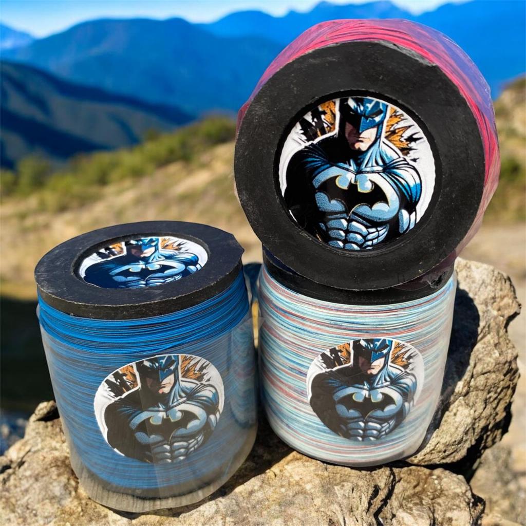 Gelasan Mambo Layangan Cap Batman Super Tajam 1000Yard Senar 0.23 Satuan Kuat Warna Warni