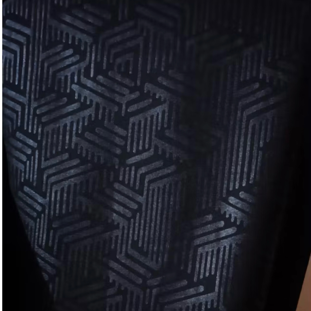 Kain jetblack embos + Sifon