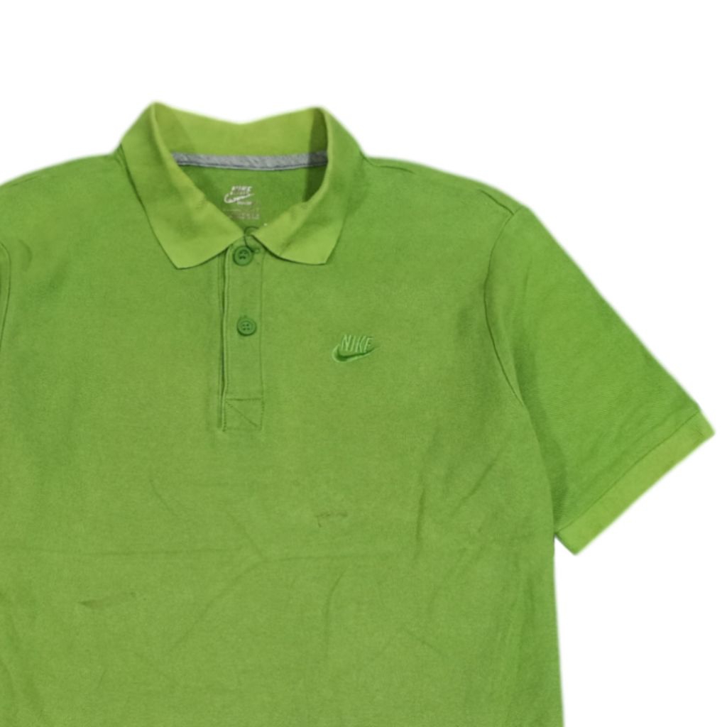 KAOS KERAH POLO SHIRT NIKE SECOND SIZE M