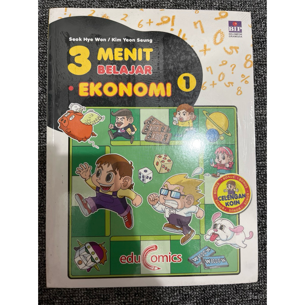 Buku 3 menit belajar ekonomi 1