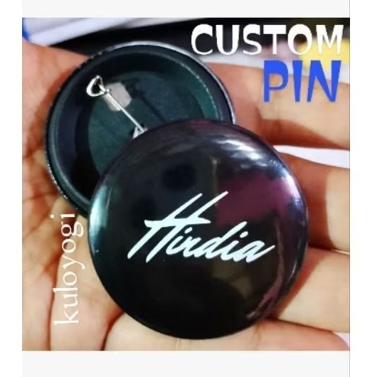 Pin Hindia Custom Pin Satuan Musik Indi