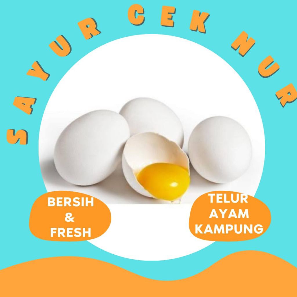 

TELUR AYAM KAMPUNG - INSTAN PALEMBANG