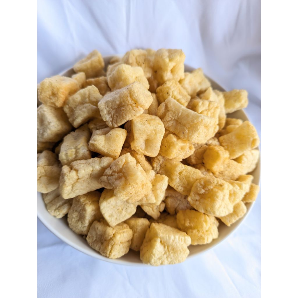 

Kerupuk/Rambak Dadu kemasan jumbo 450Gr