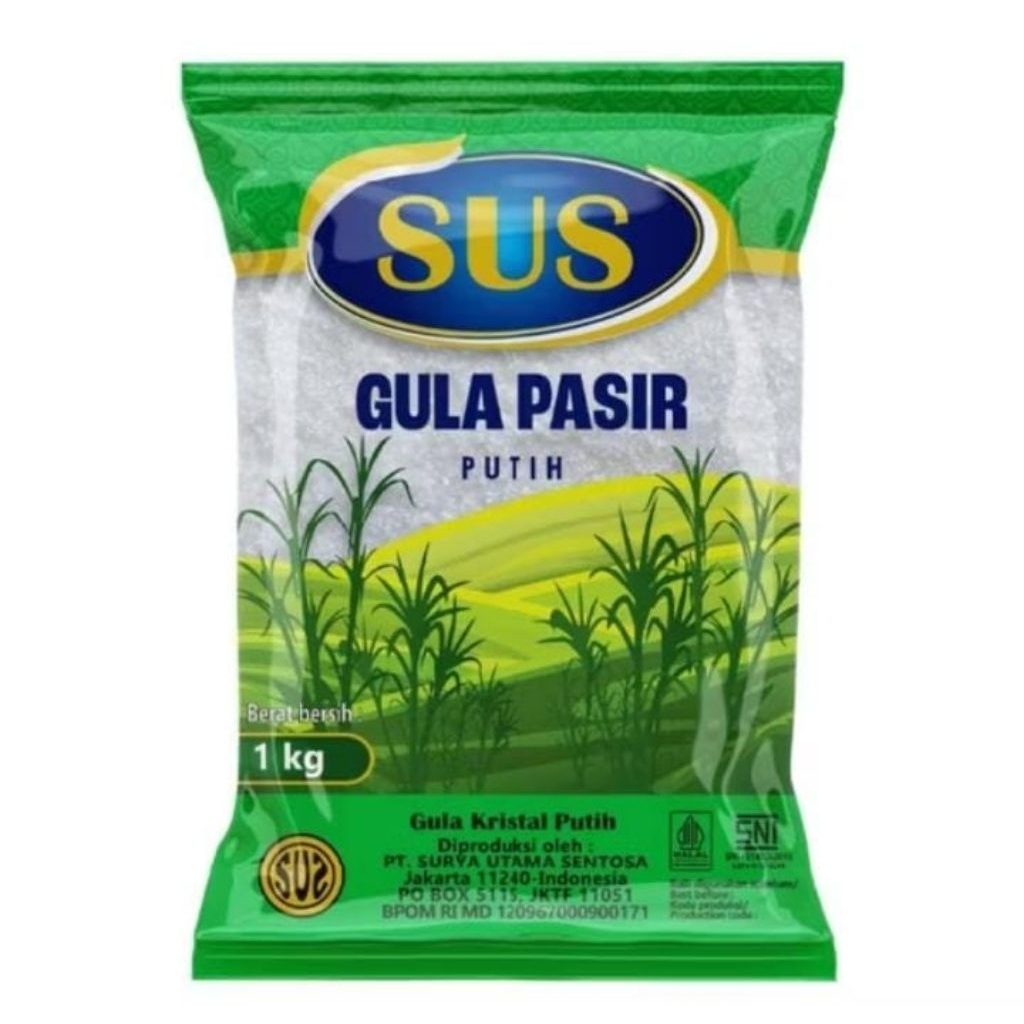

Sus Gula Pasir Lokal 1000g