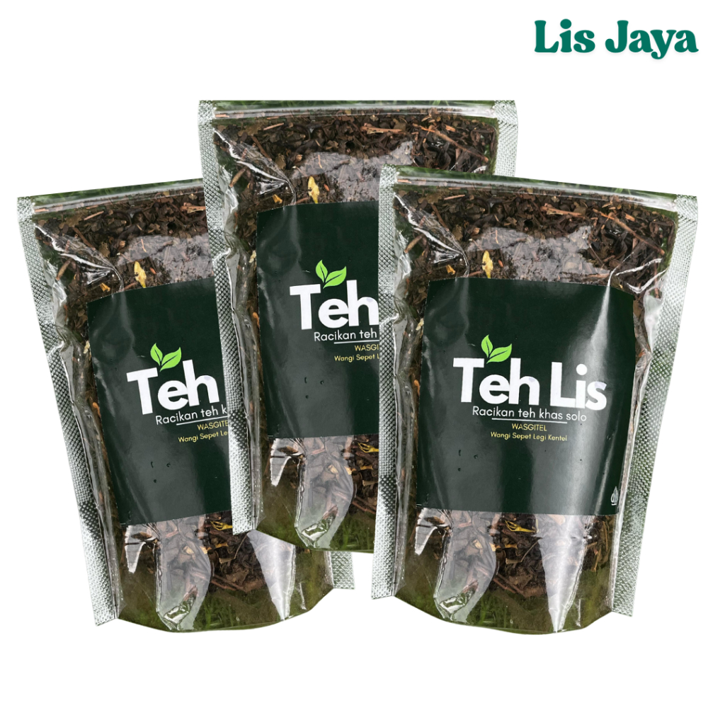 

80gr Teh Lis - Teh Racikan Khas Solo Asli Premium Wasgitel