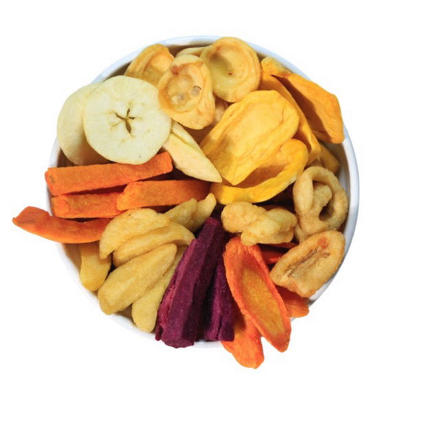 

Forcysn Keripik Mix Sayur & Buah Mix Vegetables Chips & Fruit Chips Kemasan Pouch Premium