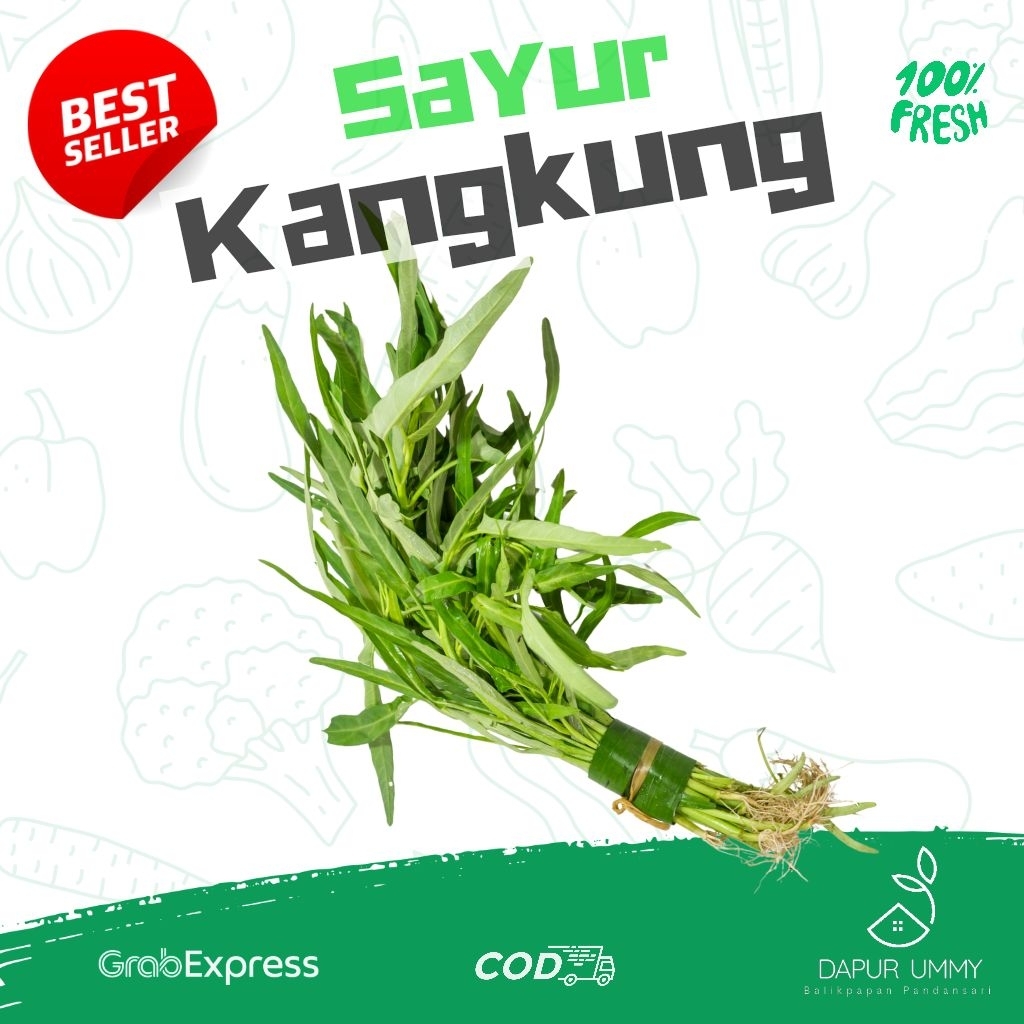 

SAYUR FRESH • Kangkung 150gr • Waktu Pagi