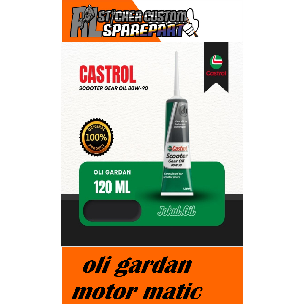 oli gardan castrol motor matic 120 ml 80-90w