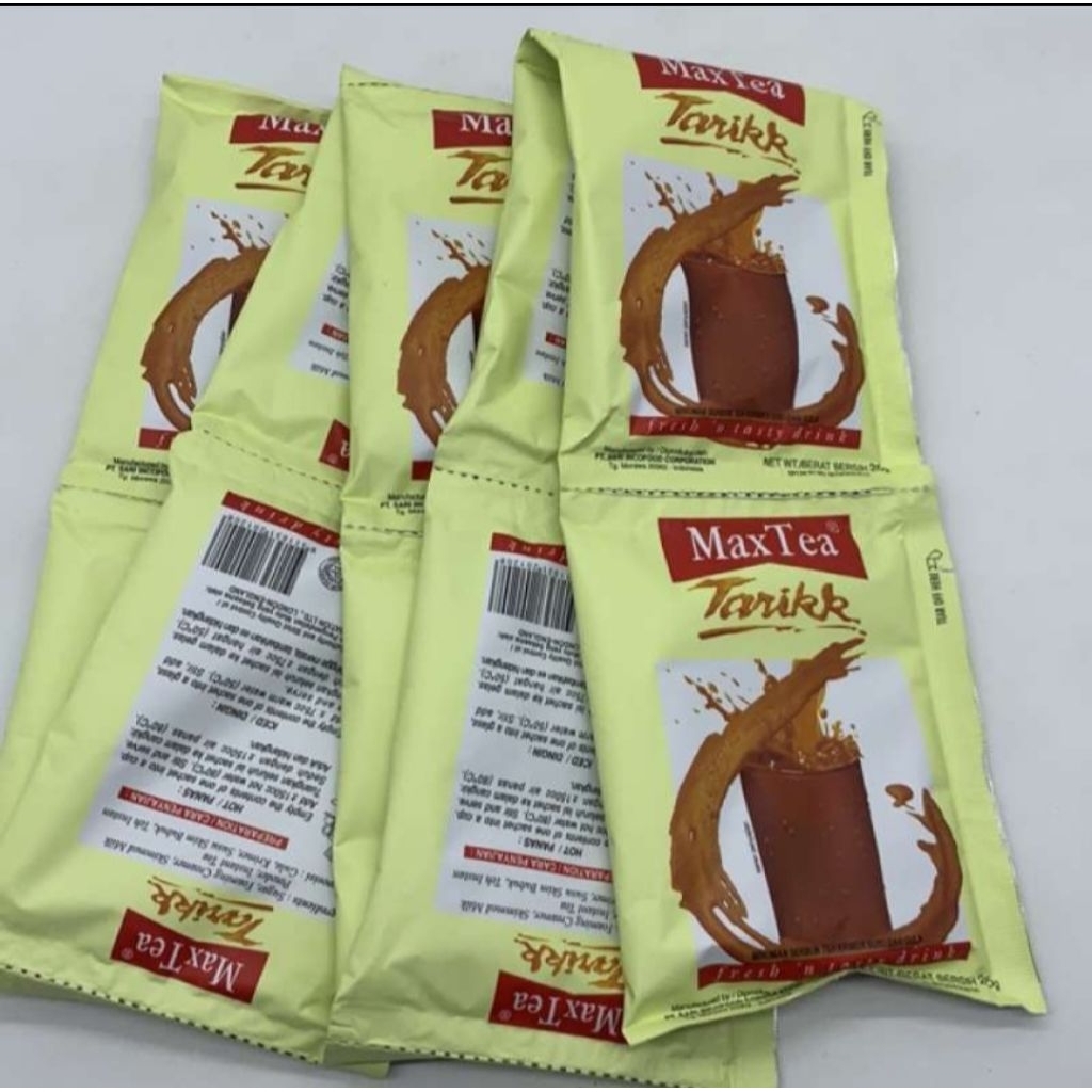 

Max Tea teh tarik kemasan 10 sachet