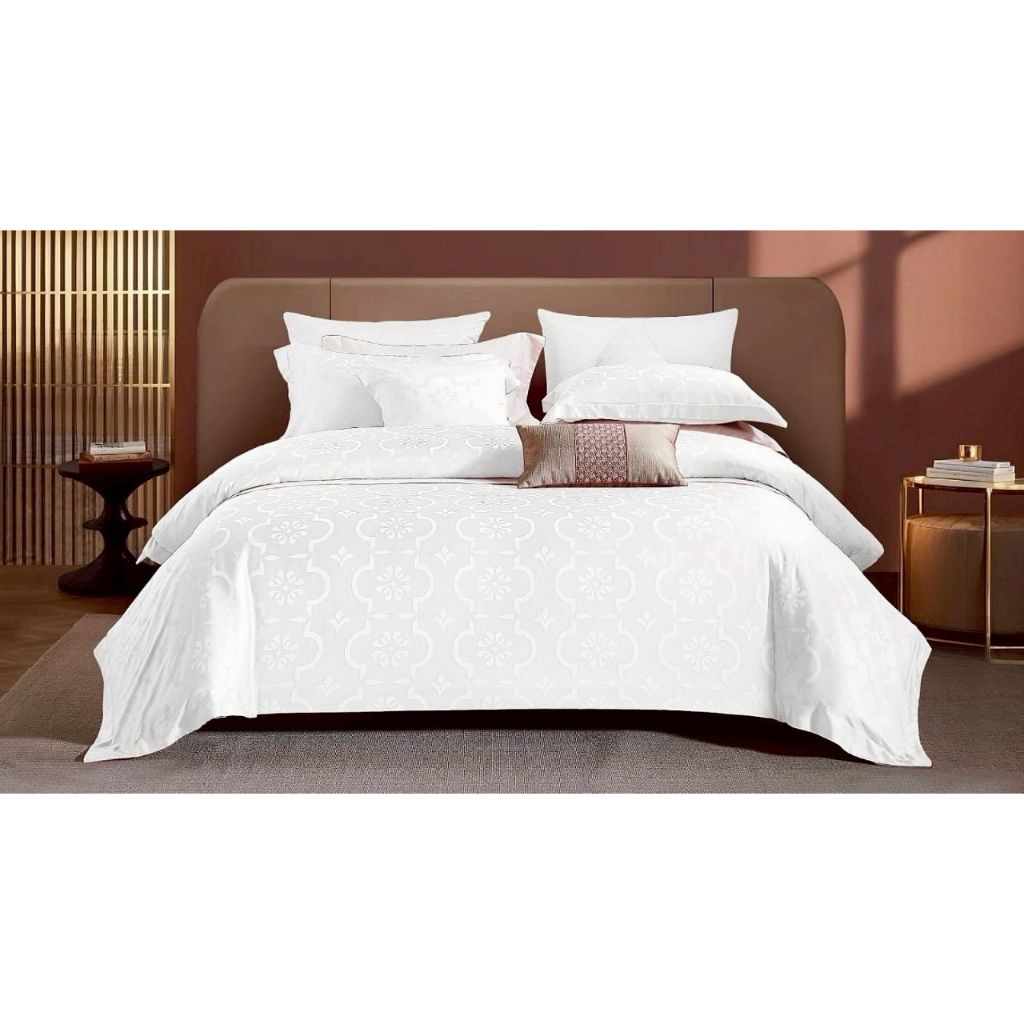 Bedcover Sprei Set KingKoil Sutra Tencel Organik Sprei Sultan Mewah