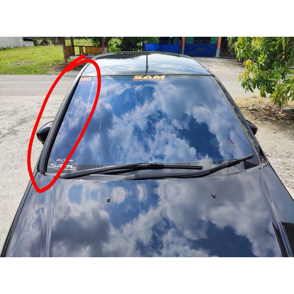 list kaca depan kanan honda stream original