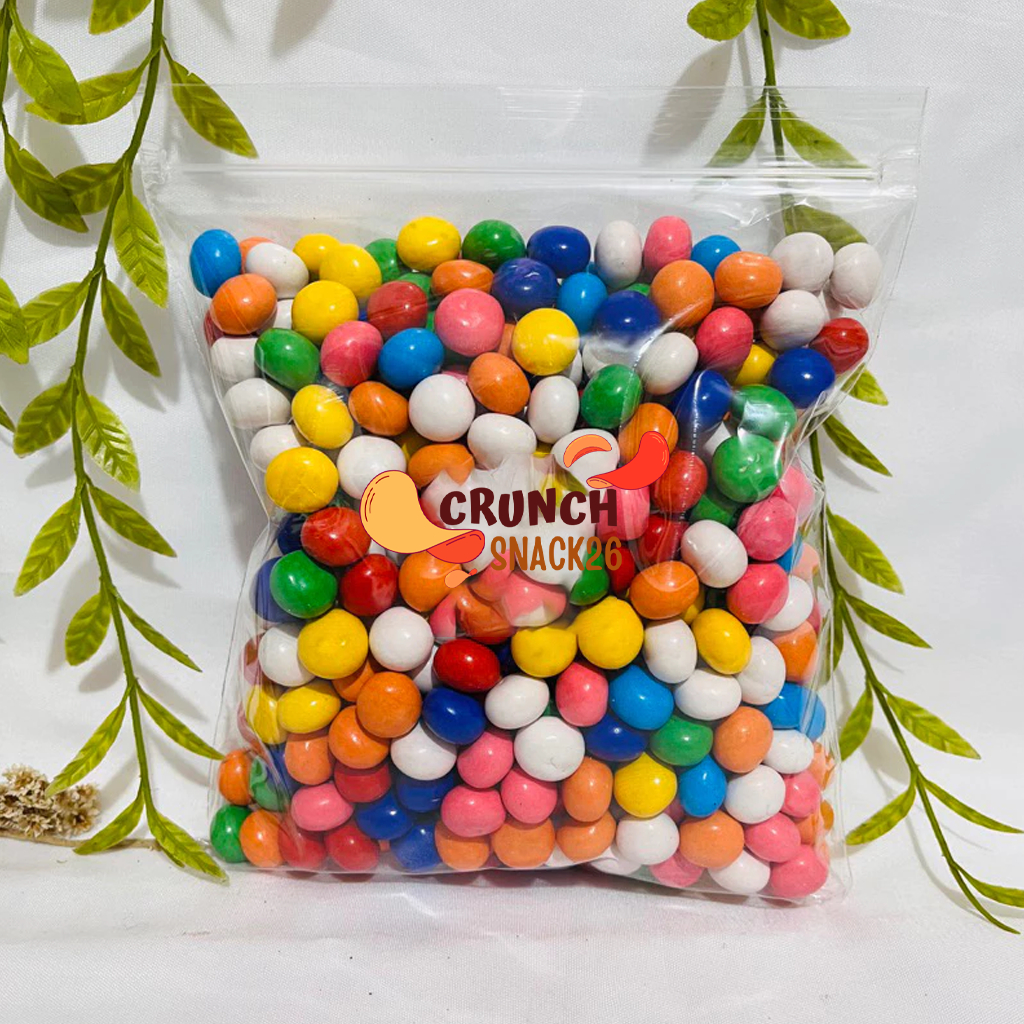 

Permen Biskuit Bola Warna Warni 200gr/Cemilan