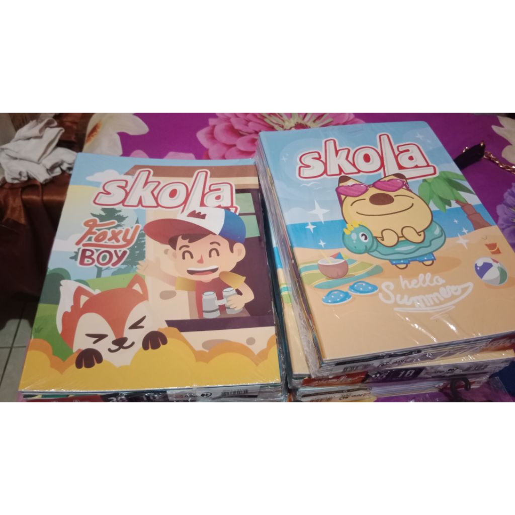 

Buku skola by sidu 1 pack 10 buku isi 38 lembar