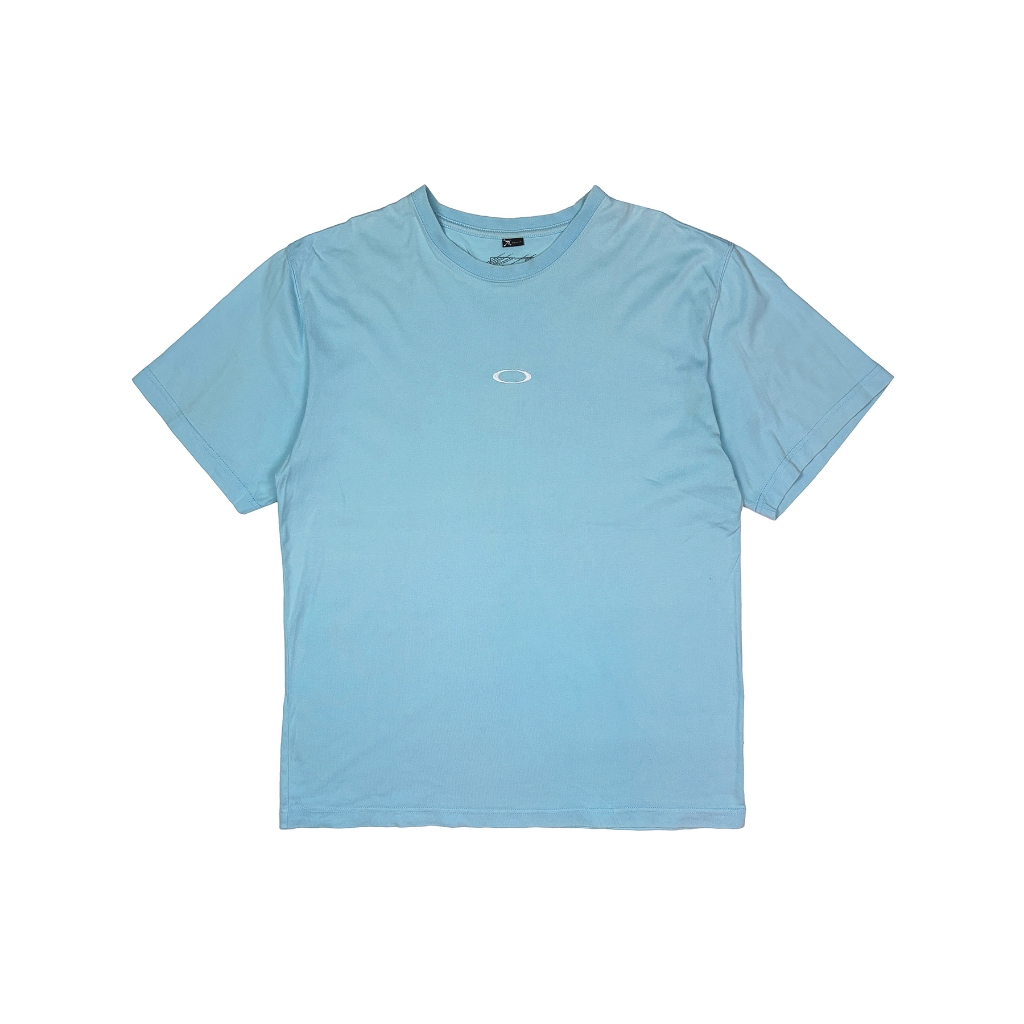 00s Oakley Center Embroidered Logo T Shirt