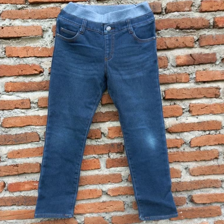 Celana Bekas Wanita Bahan Melar Tebal Daleman Polar