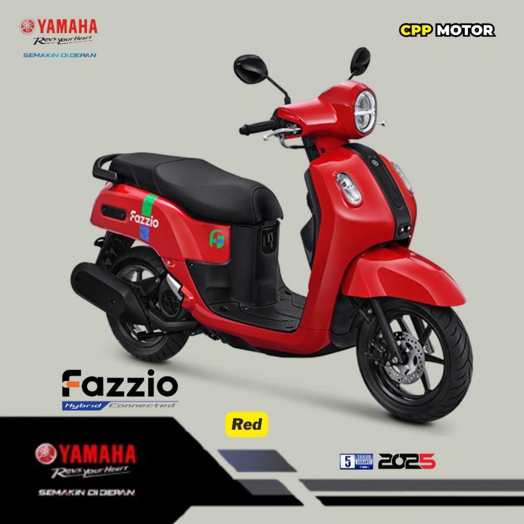 Sepeda Motor Yamaha Fazzio Hybrid