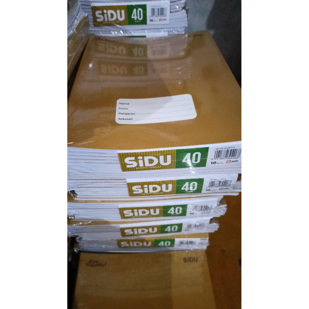 

SIDU sampul coklat (40lembar)