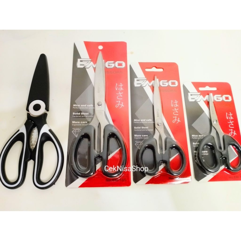 Gunting stainless steel / Gunting serbaguna / Gunting Baju / Gunting kertas / Gunting Stainless Stee