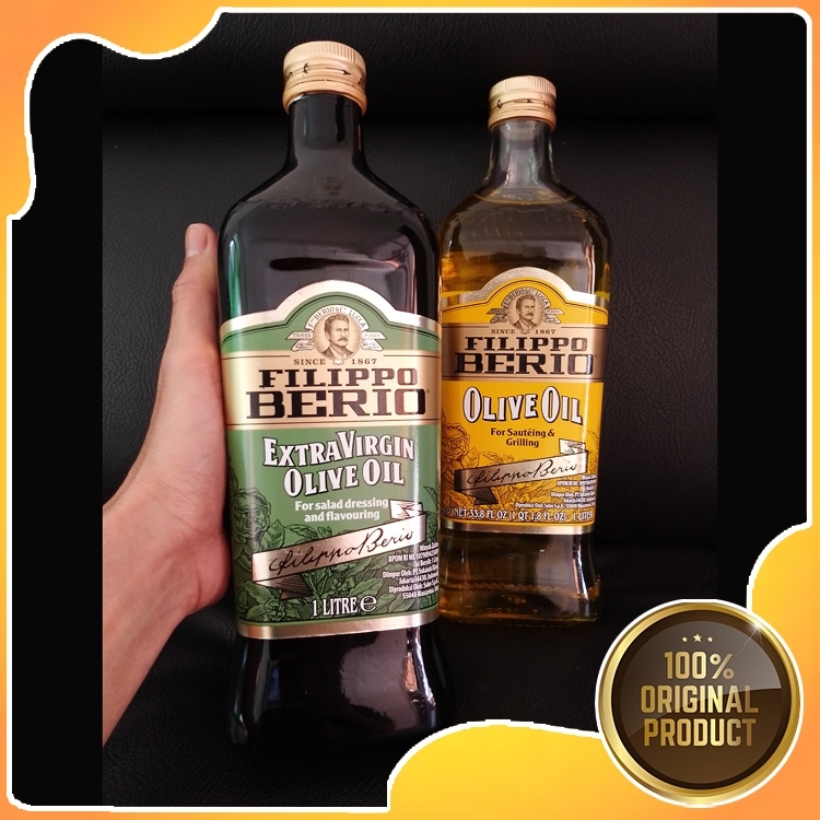 

[oddsolshop] pekanbaru/Filippo Berio Extra Virgin Olive Oil 1L Minyak Zaitun Salad Dressing
