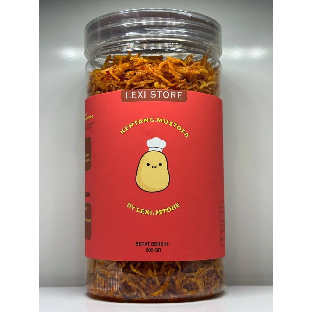 

Kentang Mustofa Pedas Manis Gurih Lexi.Jstore 200gram