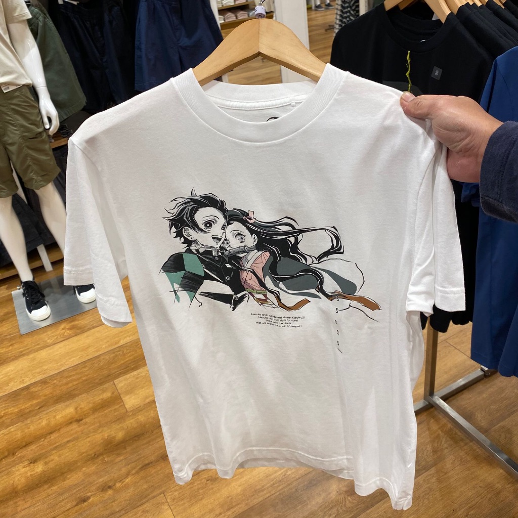 Jastip. Tshirt Uniqlo X Demon Slayer (MAN)