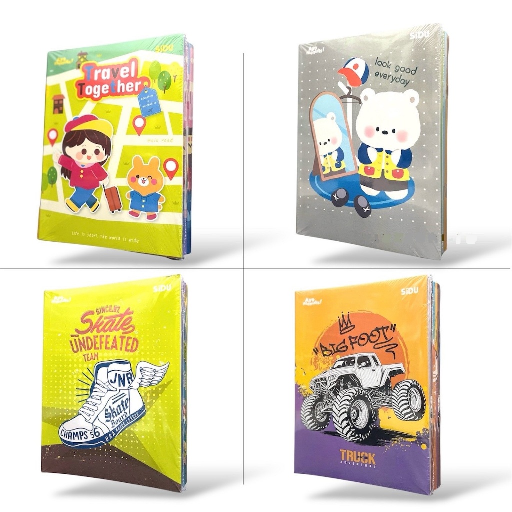 

Sidu 38 Lembar 1 Pack 10 Buku Tulis - Falf Home Stationery