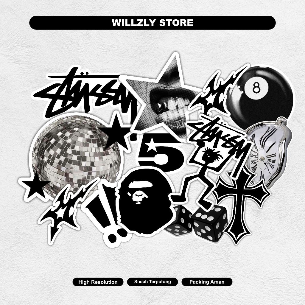 

COD STICKERPACK DARK AESTHETIC COCOK UNTUK Sticker Hp Helm Tumblr DLL