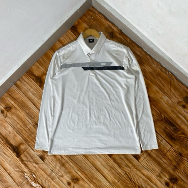 POLO LONGSLEEVE PARSONS XTREME GOLF PUTIH SECOND