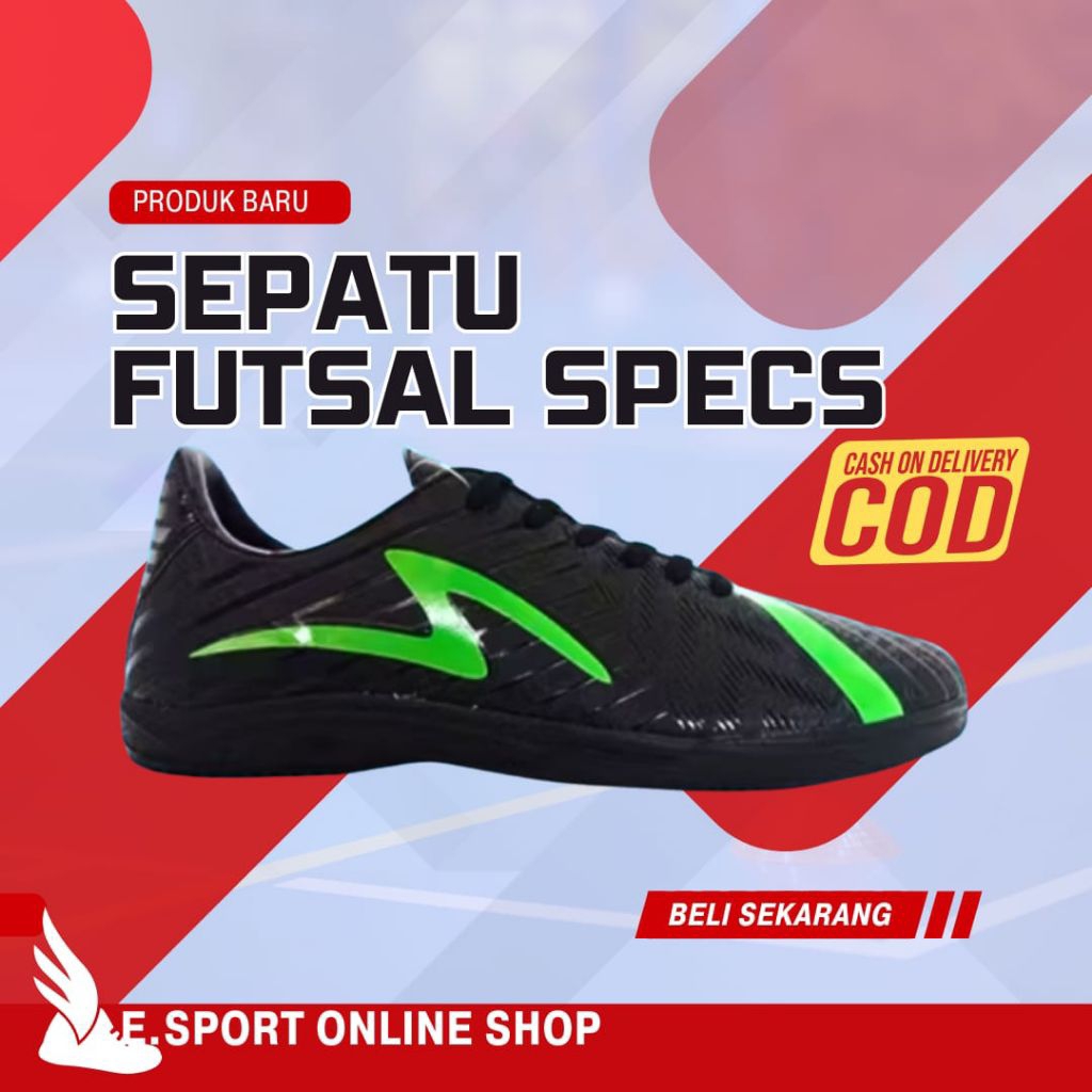 sepatu futsal specs berkualitas original sepatu futsal specs satu super premium