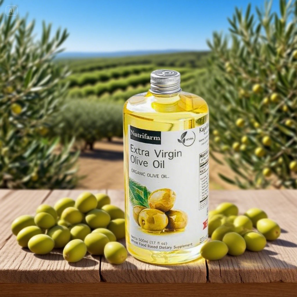 

Extra olive oil Organik nutrifarm Minyak zaitun Virgin Oil Untuk Masak Olive Oil 500ml