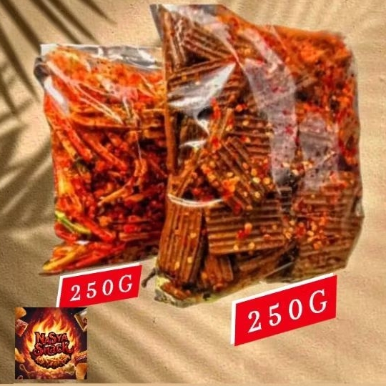 

Paket Duo K. Jaat Beton/K.Jengkol 250g Pedas Gurih Aroma Daun Jeruk
