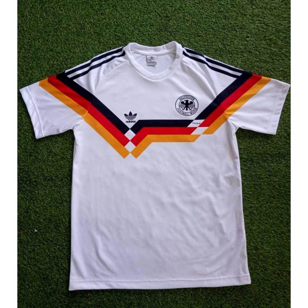 Jersey Retro Jerman World Cup 1990/91 Size Lengkap S-5XL