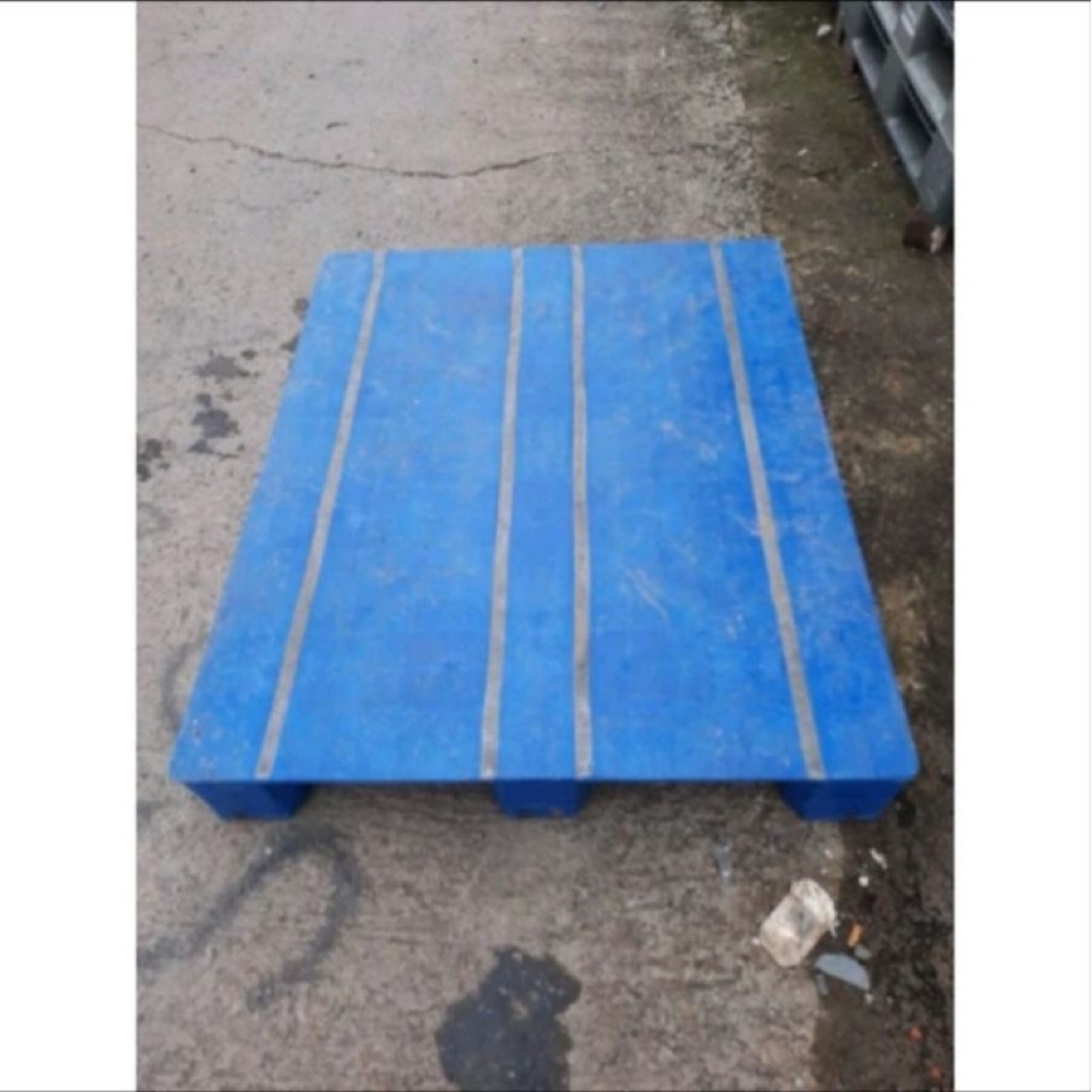 

Palet plastik bekas berkualitas ukuran 100x120 M flat/Rata