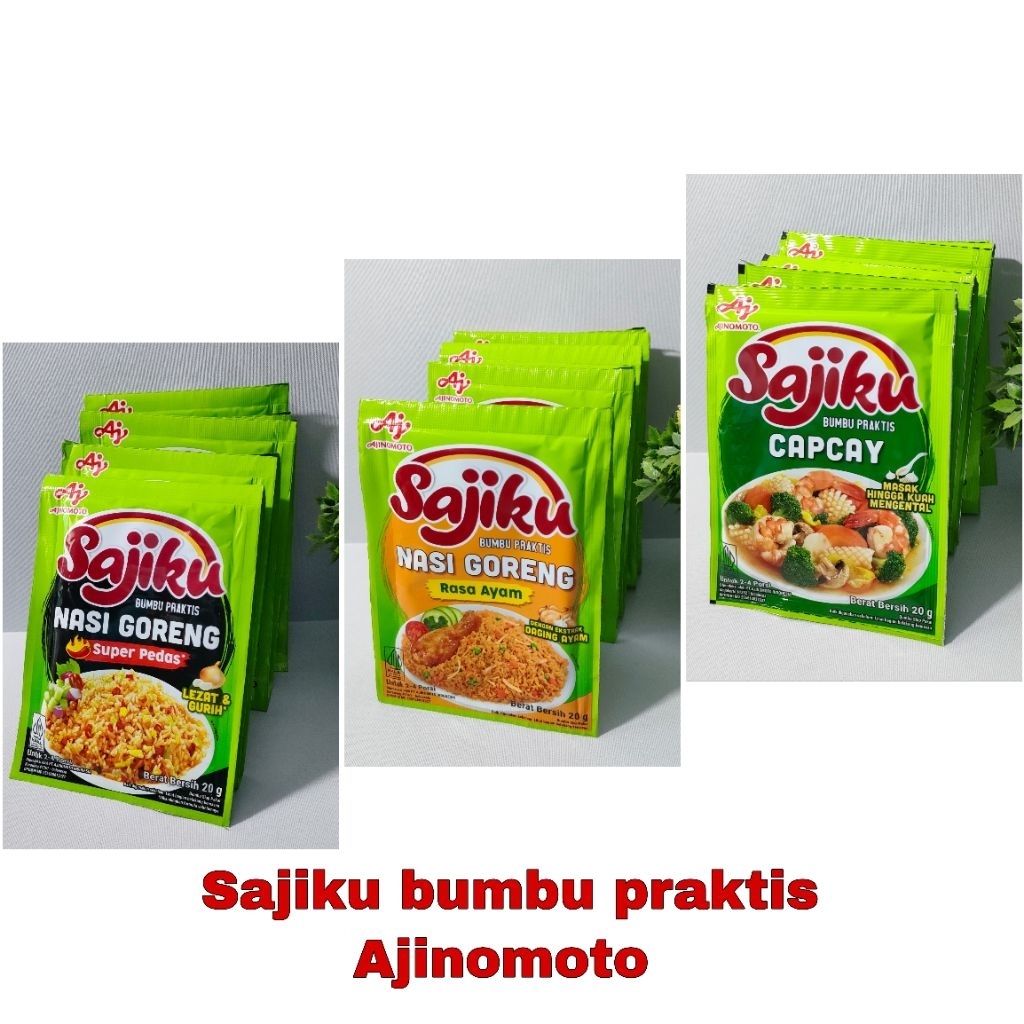 

SAJIKU AJINOMOTO BUMBU NASI GORENG / CAPCAY