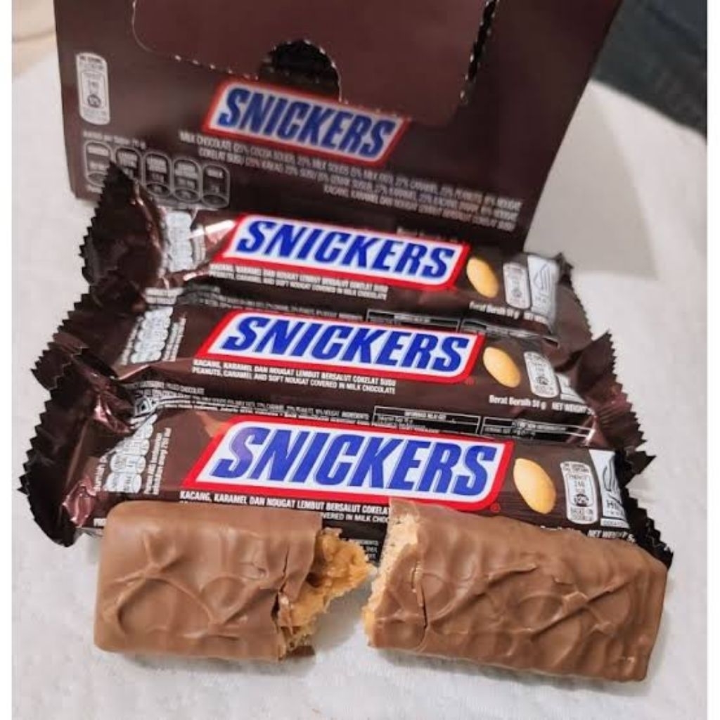 

Snickers Chocolate Original Peanut 51gr / 1 Pcs