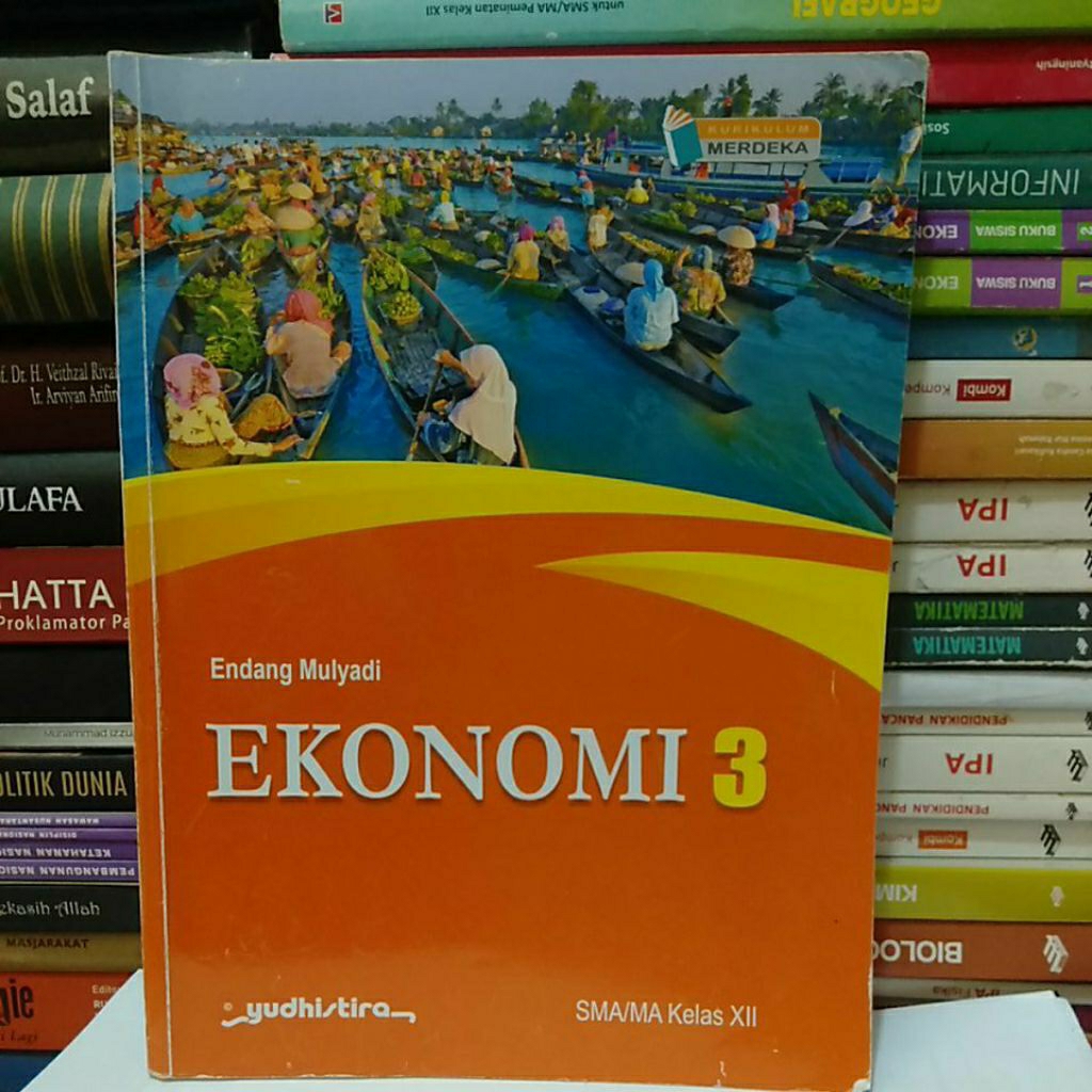 Buku Ekonomi SMA/MA Kelas 12 Kurikulum Merdeka Yudistira