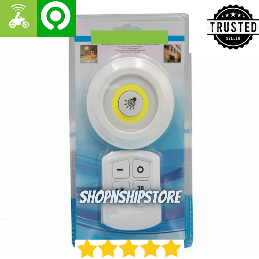 6 Pcs Lampu Led Lemari Bisa Pakai Remote & Tenaga Baterai