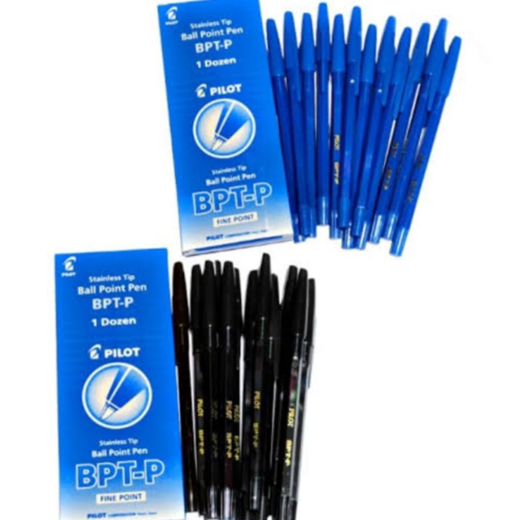

PULPEN BPTP PILOT HITAM DAN BIRU /PEN PILOT WARNA HITAM DAN BIRU