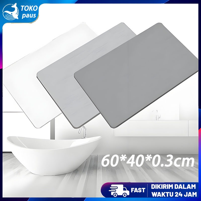 Keset Kamar Penyerap Keset Anti Slip Serap Air Anti Anti Bakteri Anti Slip Bath Mat