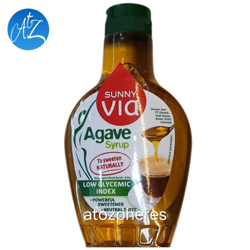 

Toping topping kue sirup rendah indeks glikemik SUNNY Via Agave Syrup Low Glycemic Index 350g