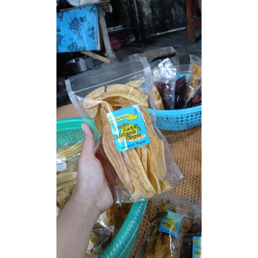 

Kripik pisang oven 90gram